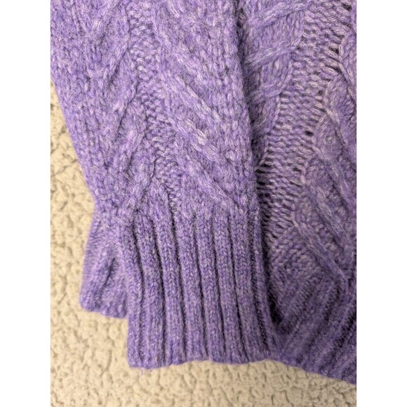 Tuckernuck Purple Turtleneck Sweater - Picture 4 of 12